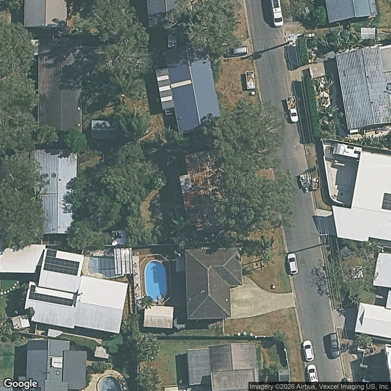 Aerial view of 10 Maitland Street, Burleigh Waters QLD 4220