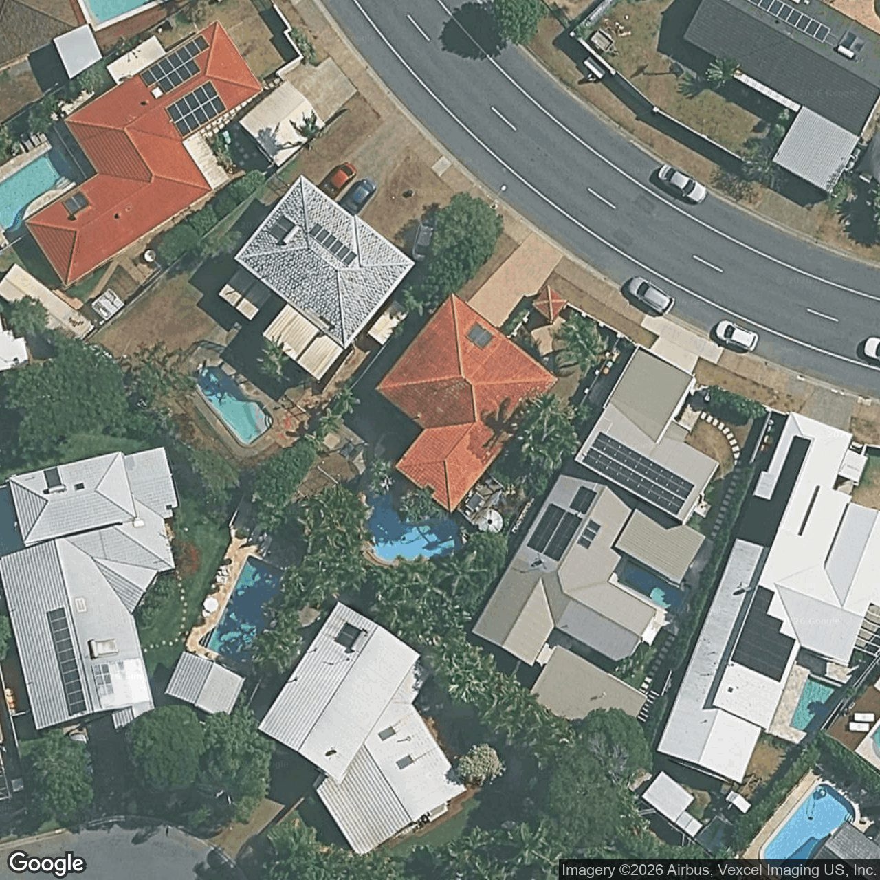 Aerial view of 120 Burleigh Street, Burleigh Waters QLD 4220