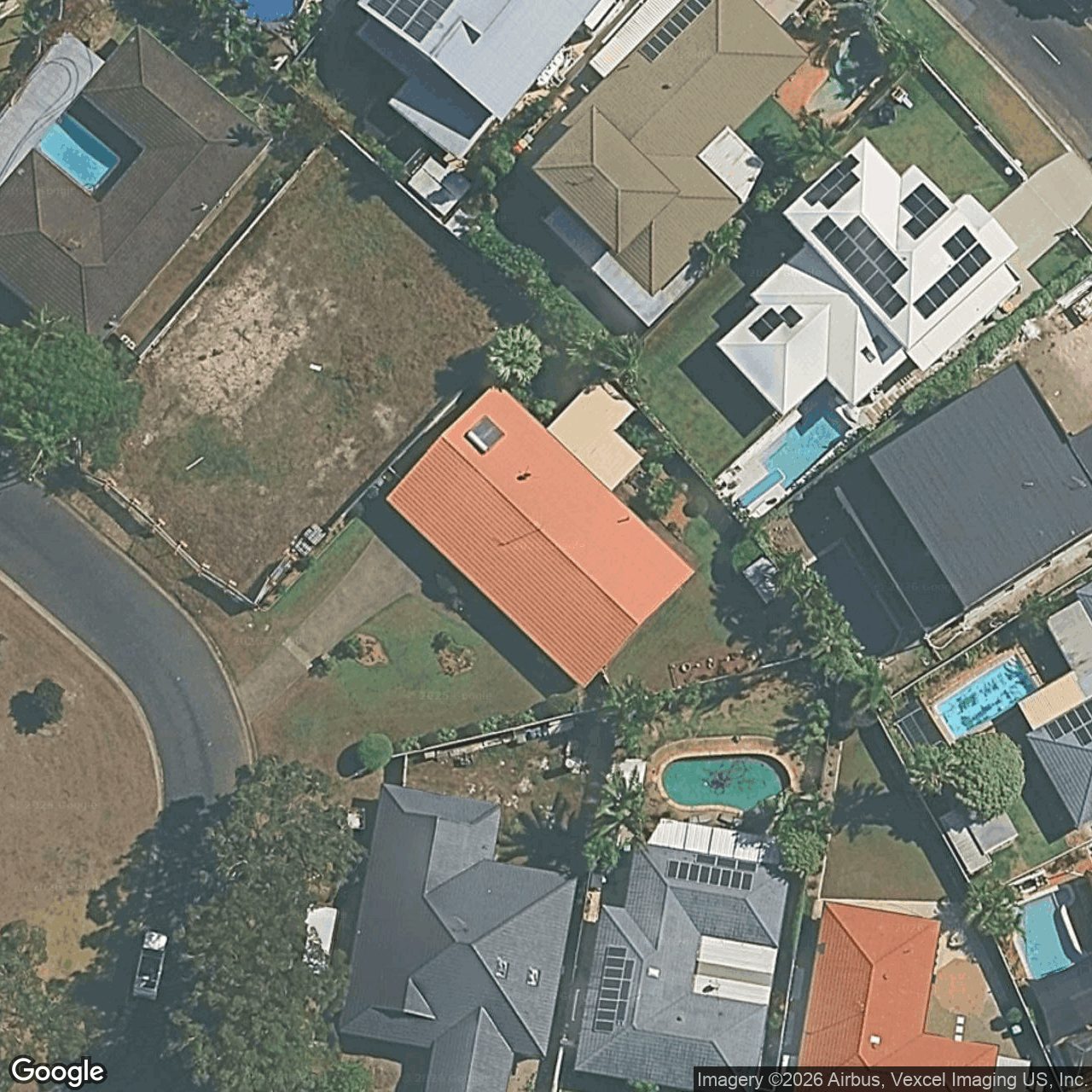 Aerial view of 3 Bellbird Avenue, Burleigh Waters QLD 4220