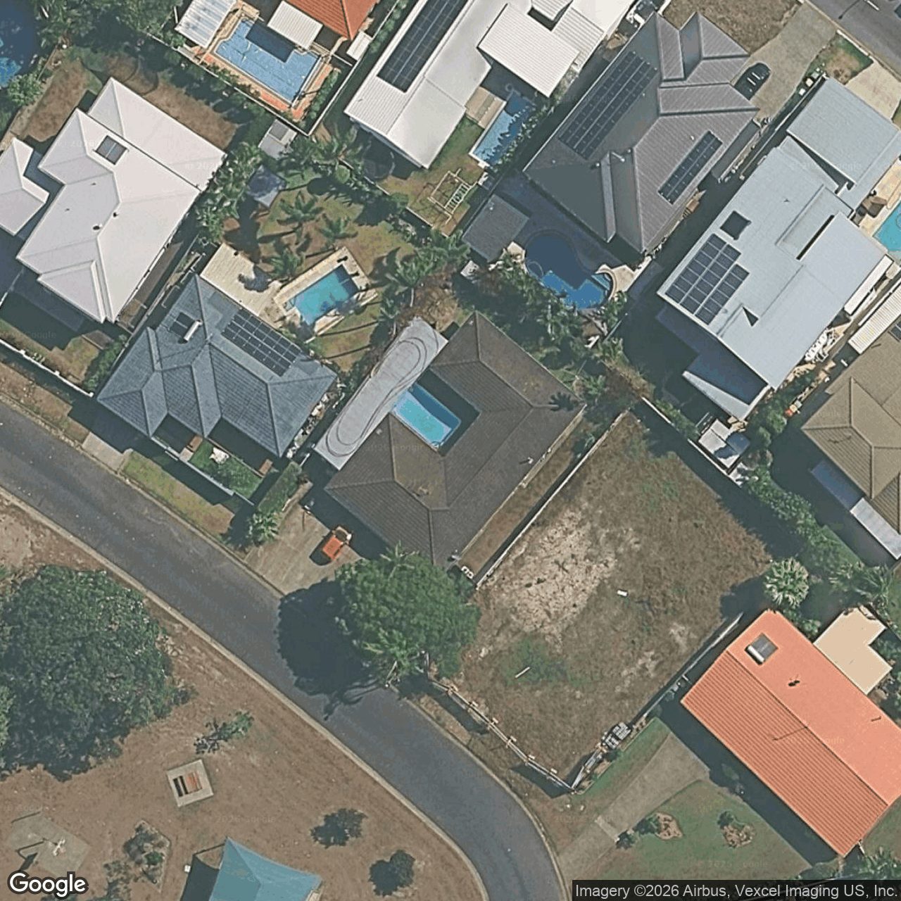 Aerial view of 7 Bellbird Avenue, Burleigh Waters QLD 4220