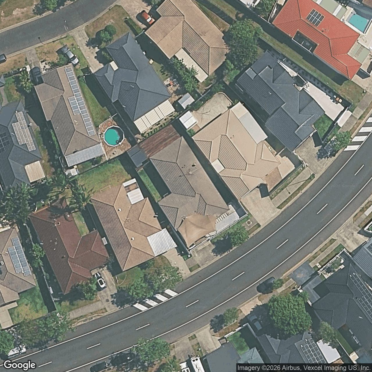 Aerial view of 126 Mattocks Road, Burleigh Waters QLD 4220