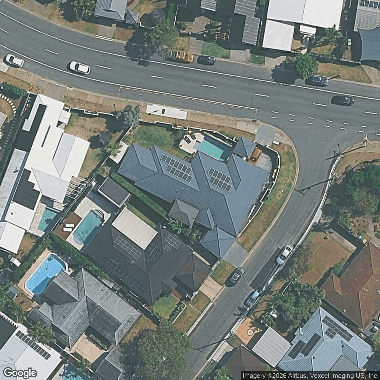 Aerial view of 114 Burleigh Street, Burleigh Waters QLD 4220