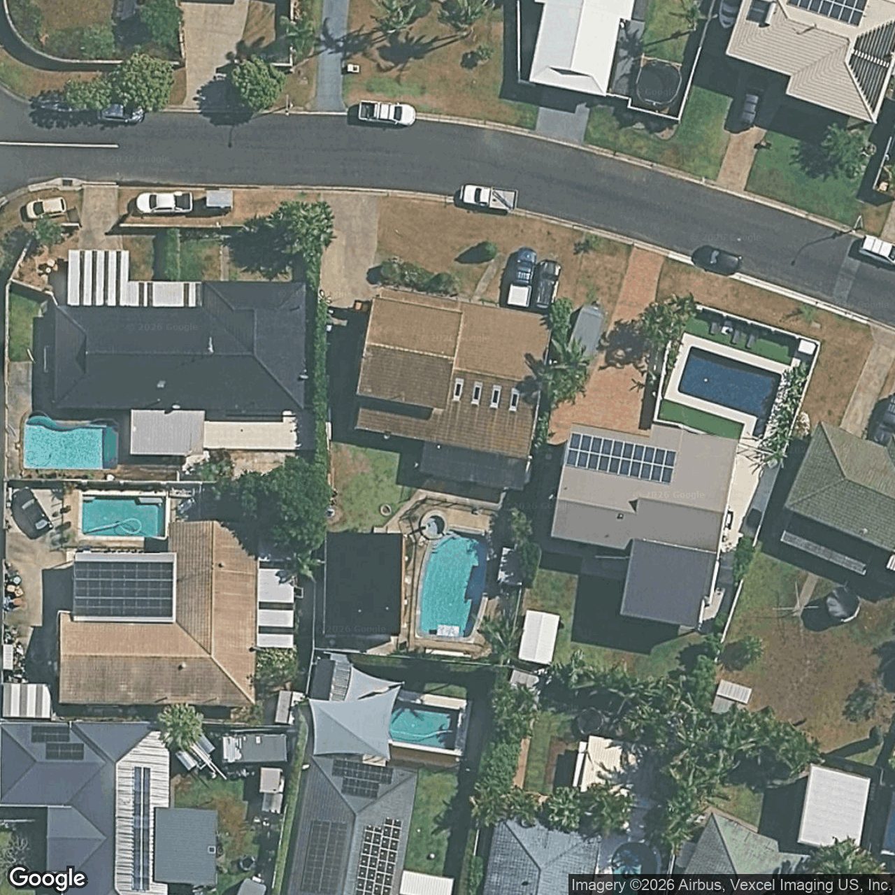 Aerial view of 20 Bellbird Avenue, Burleigh Waters QLD 4220