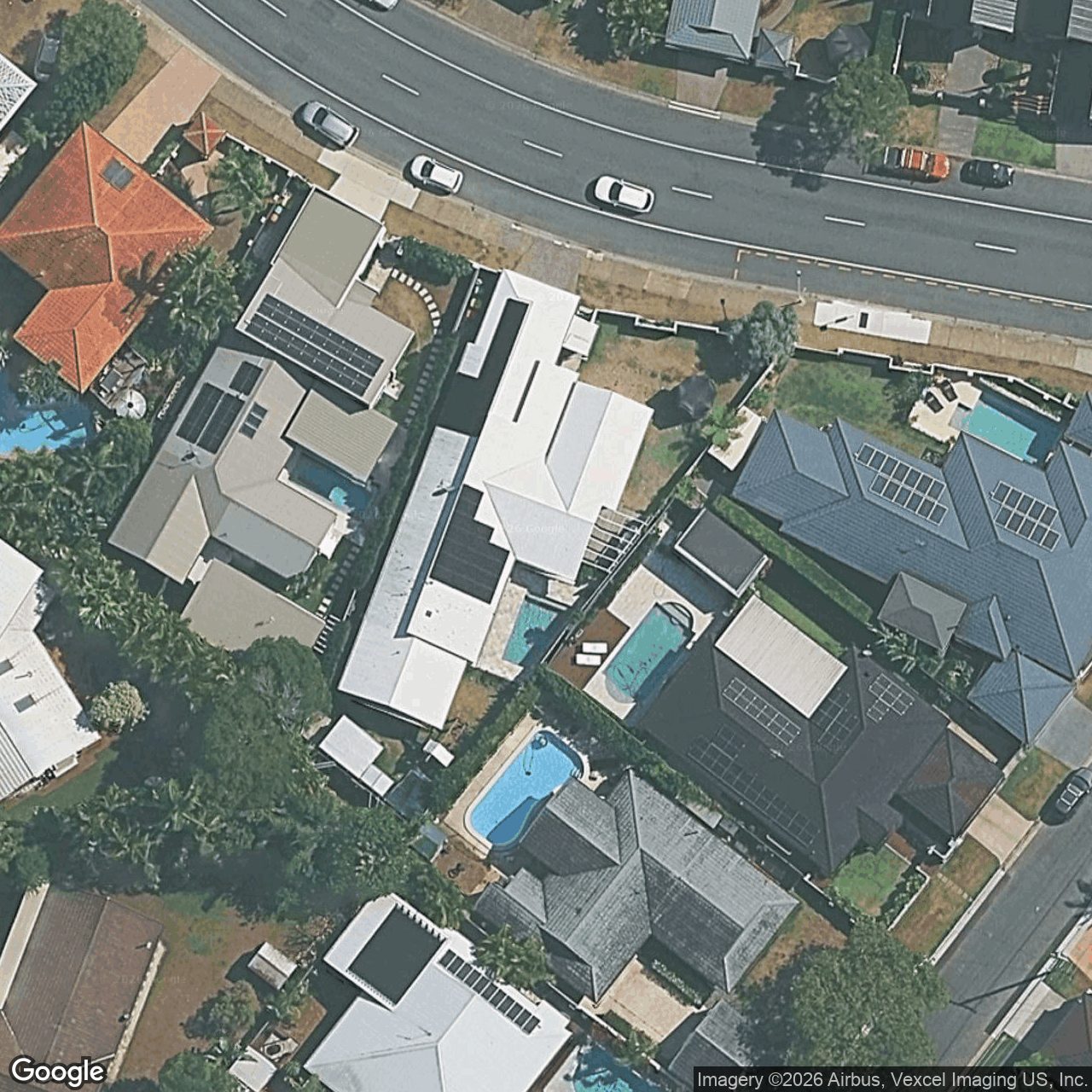 Aerial view of 116 Burleigh Street, Burleigh Waters QLD 4220