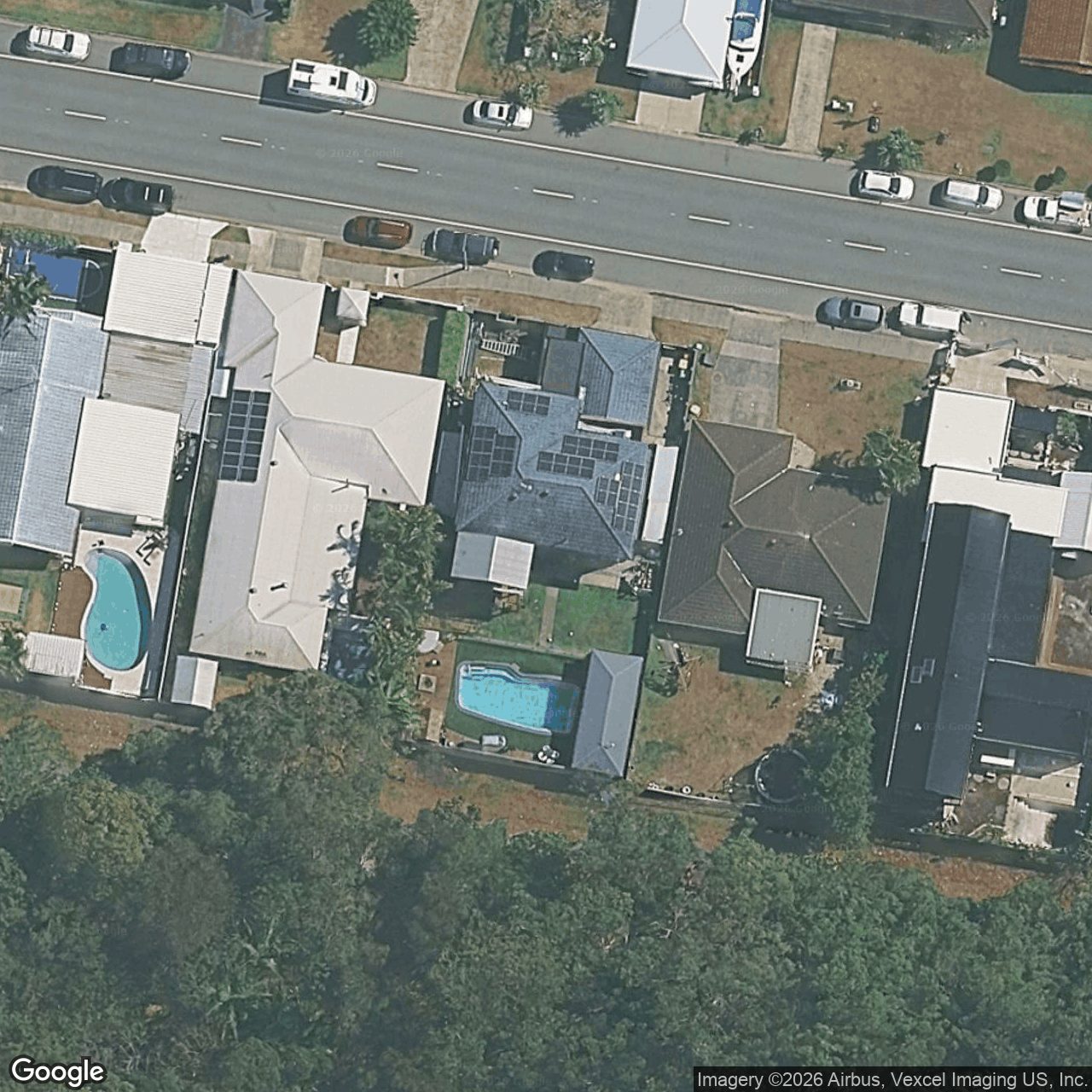 Aerial view of 150 Acanthus Avenue, Burleigh Waters QLD 4220