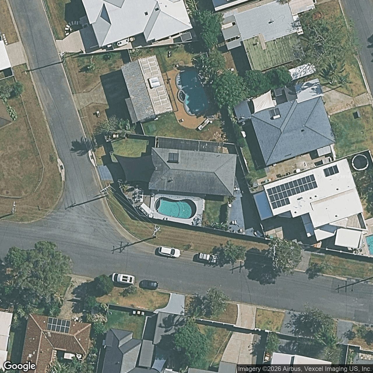 Aerial view of 33 Banksia Broadway, Burleigh Waters QLD 4220