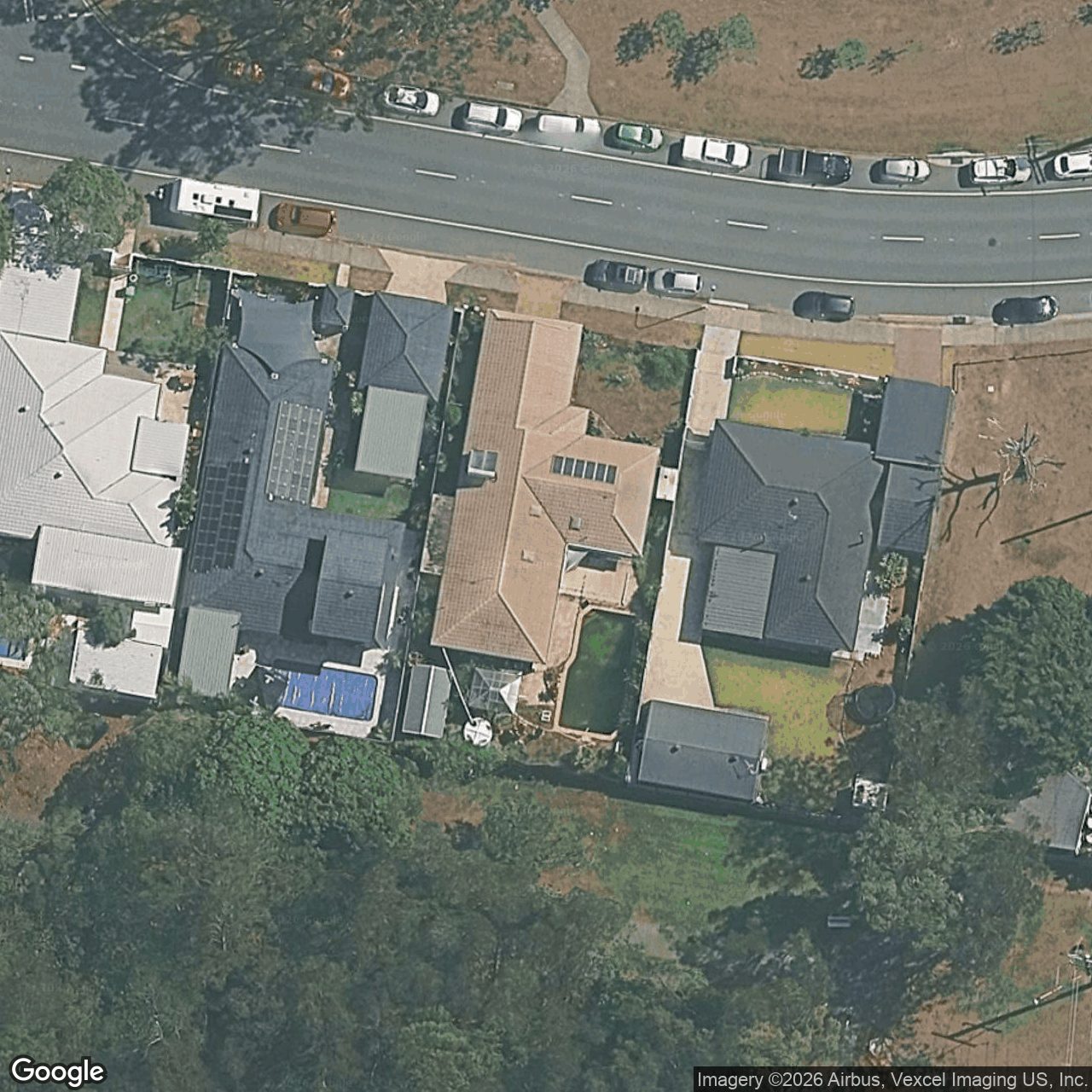 Aerial view of 122 Acanthus Avenue, Burleigh Waters QLD 4220