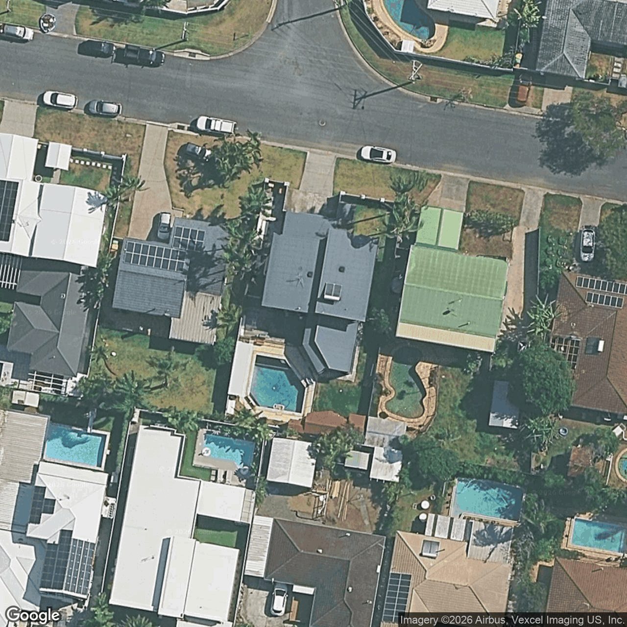 Aerial view of 60 Banksia Broadway, Burleigh Waters QLD 4220