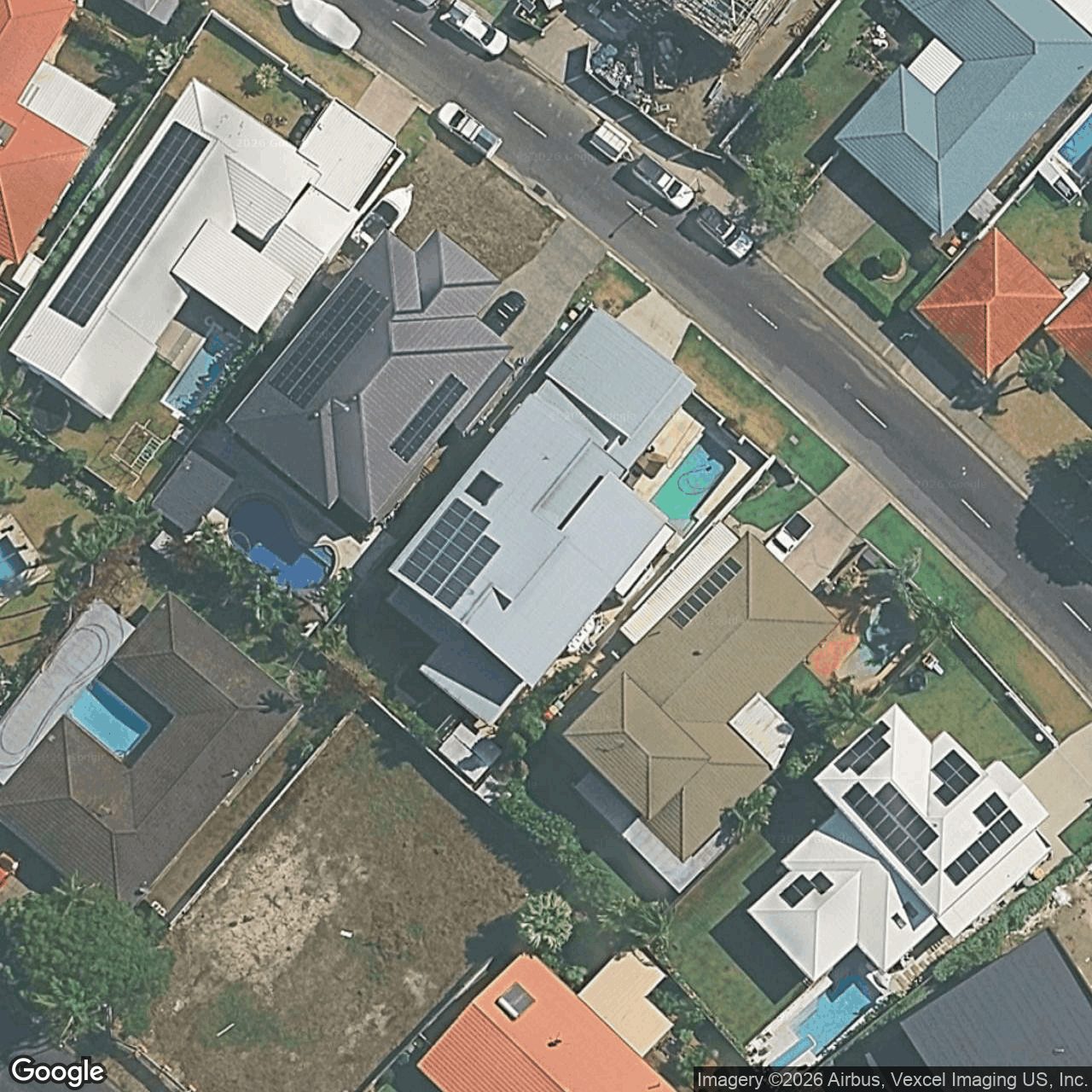Aerial view of 197 Acanthus Avenue, Burleigh Waters QLD 4220
