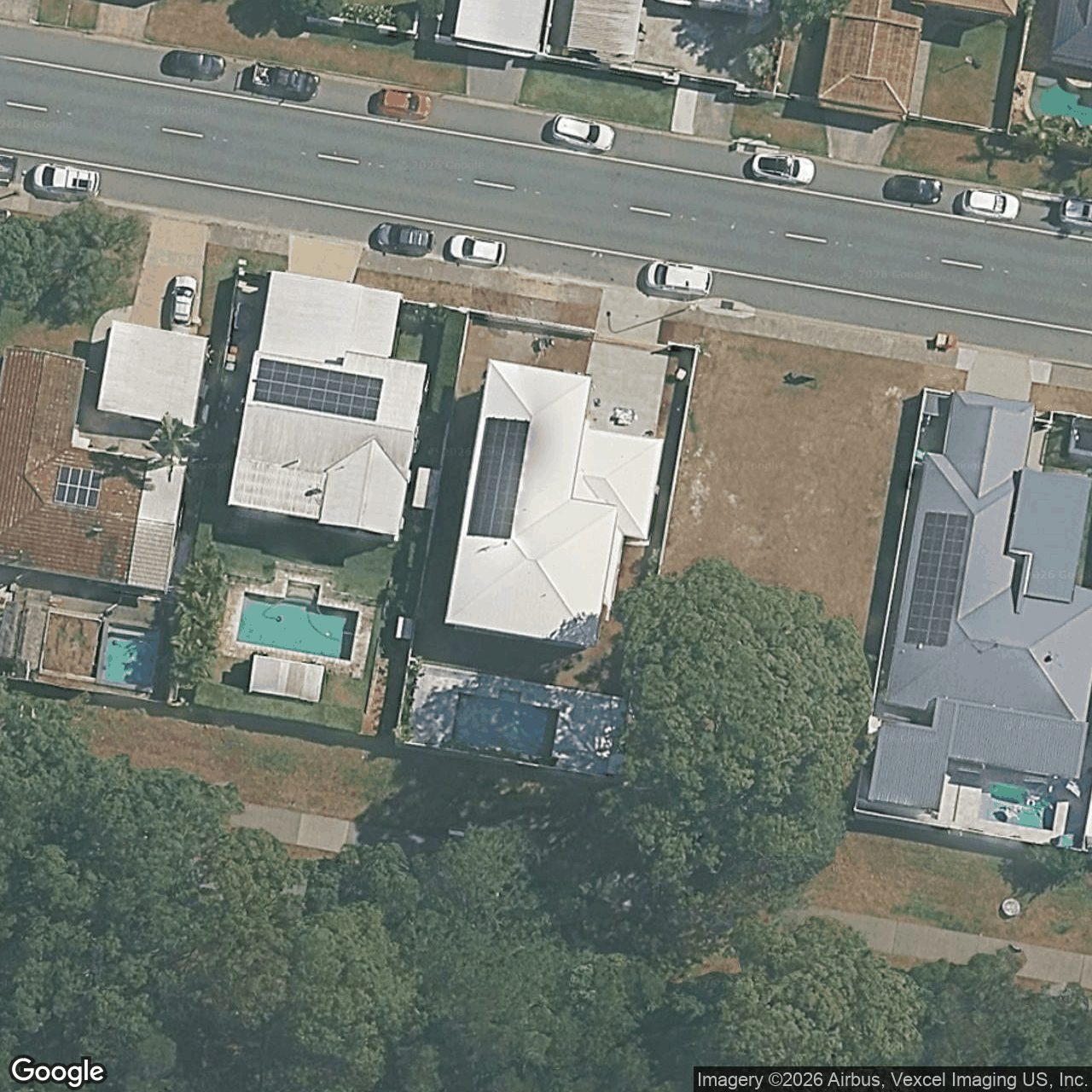 Aerial view of 140 Acanthus Avenue, Burleigh Waters QLD 4220
