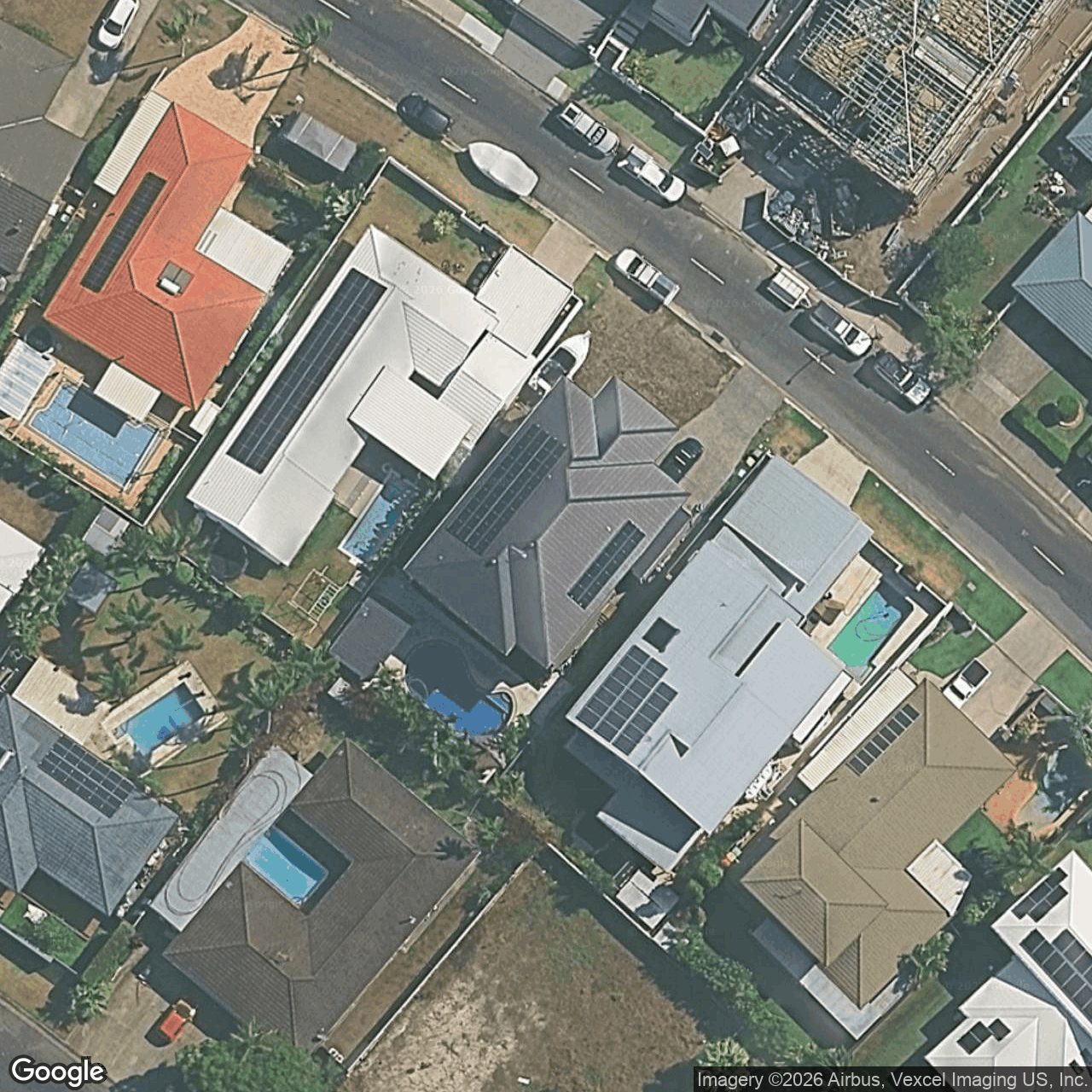 Aerial view of 195 Acanthus Avenue, Burleigh Waters QLD 4220