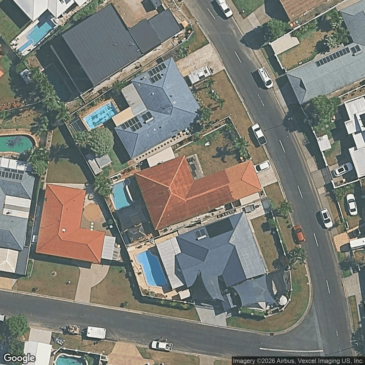 Aerial view of 207 Acanthus Avenue, Burleigh Waters QLD 4220