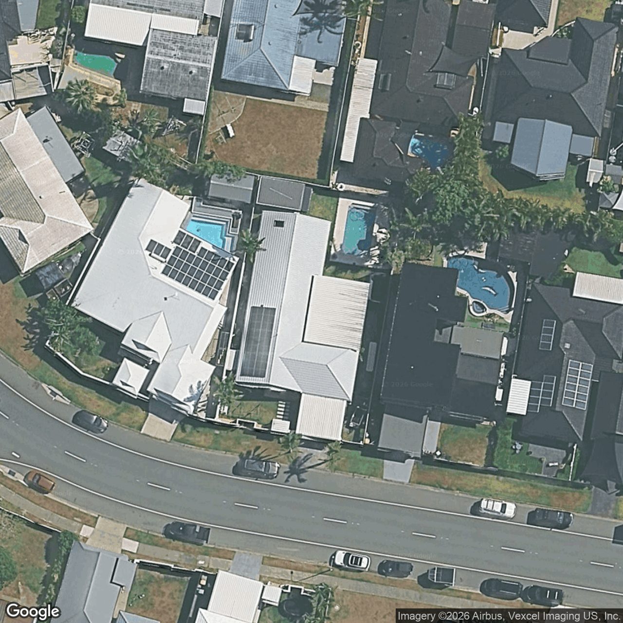Aerial view of 151 Acanthus Avenue, Burleigh Waters QLD 4220
