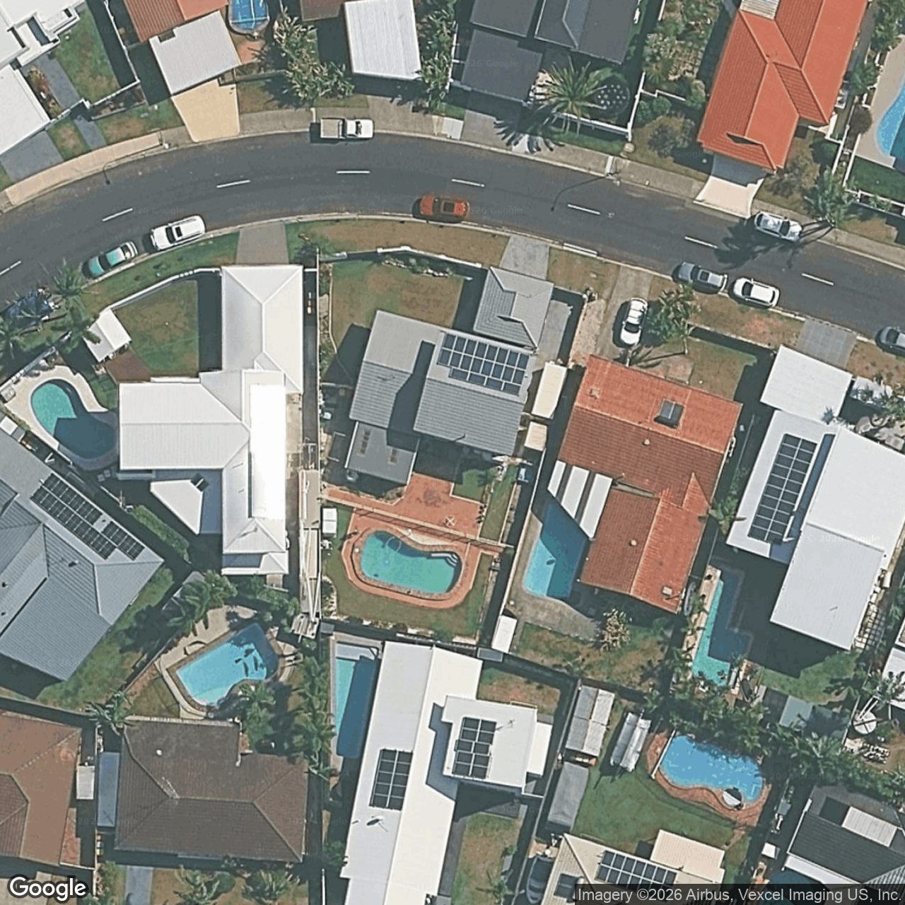 Aerial view of 177 Acanthus Avenue, Burleigh Waters QLD 4220