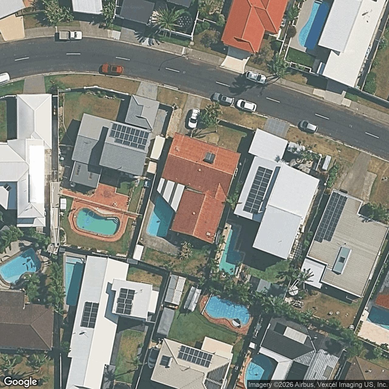 Aerial view of 179 Acanthus Avenue, Burleigh Waters QLD 4220
