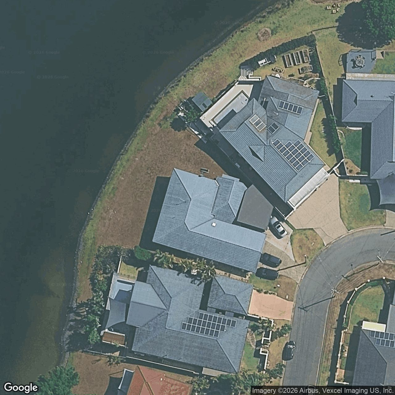 Aerial view of 21 Kingfisher Crescent, Burleigh Waters QLD 4220