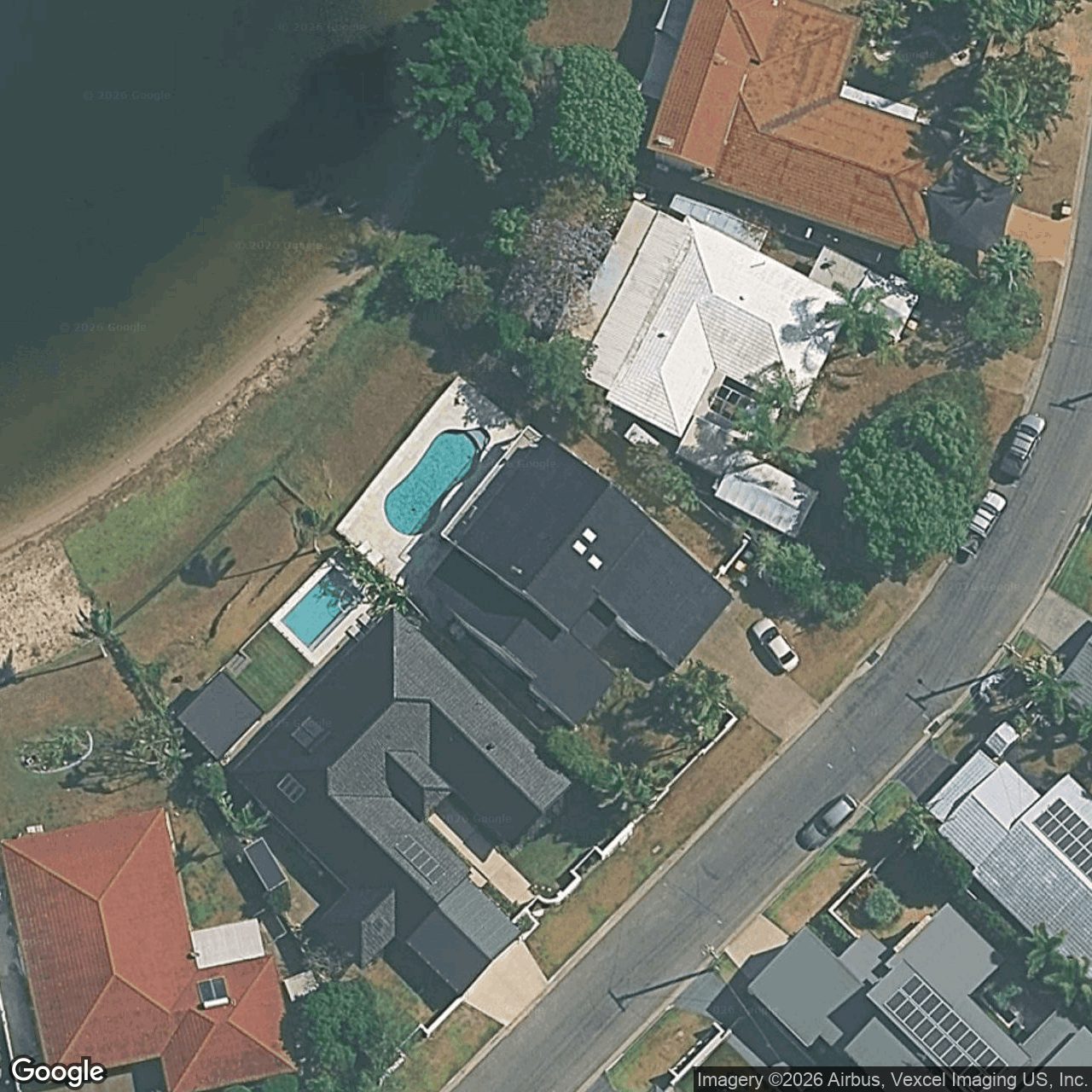 Aerial view of 29 Kingfisher Crescent, Burleigh Waters QLD 4220