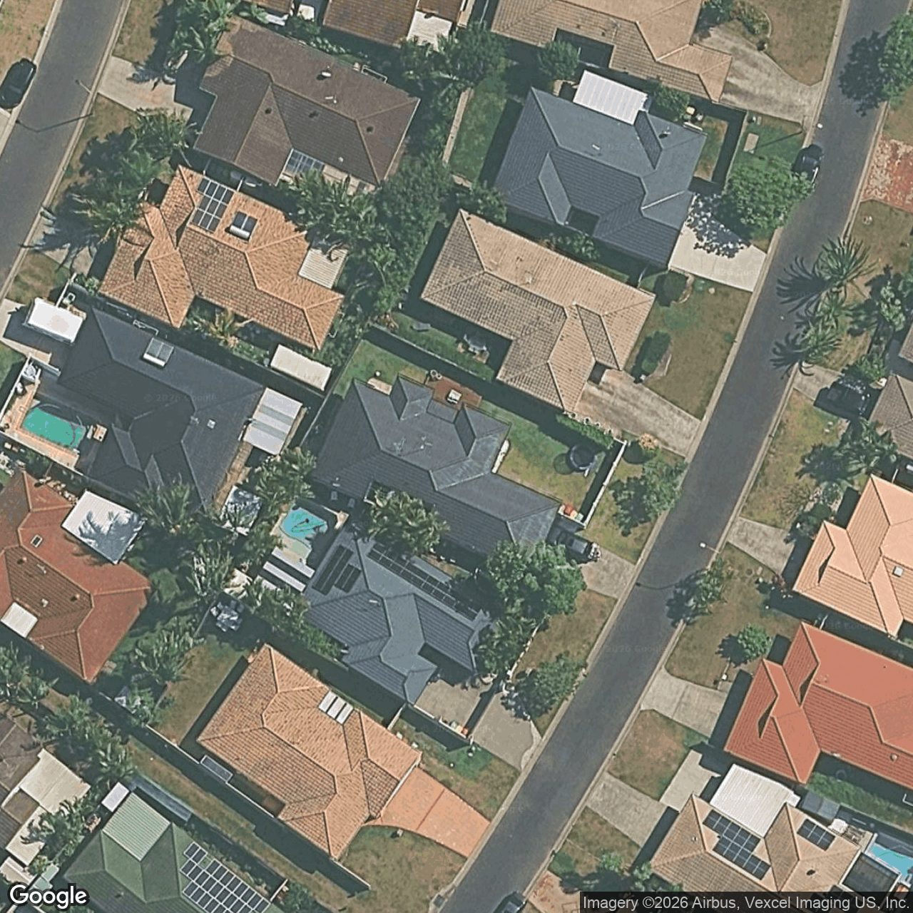 Aerial view of 22 Summerwine Street, Burleigh Waters QLD 4220