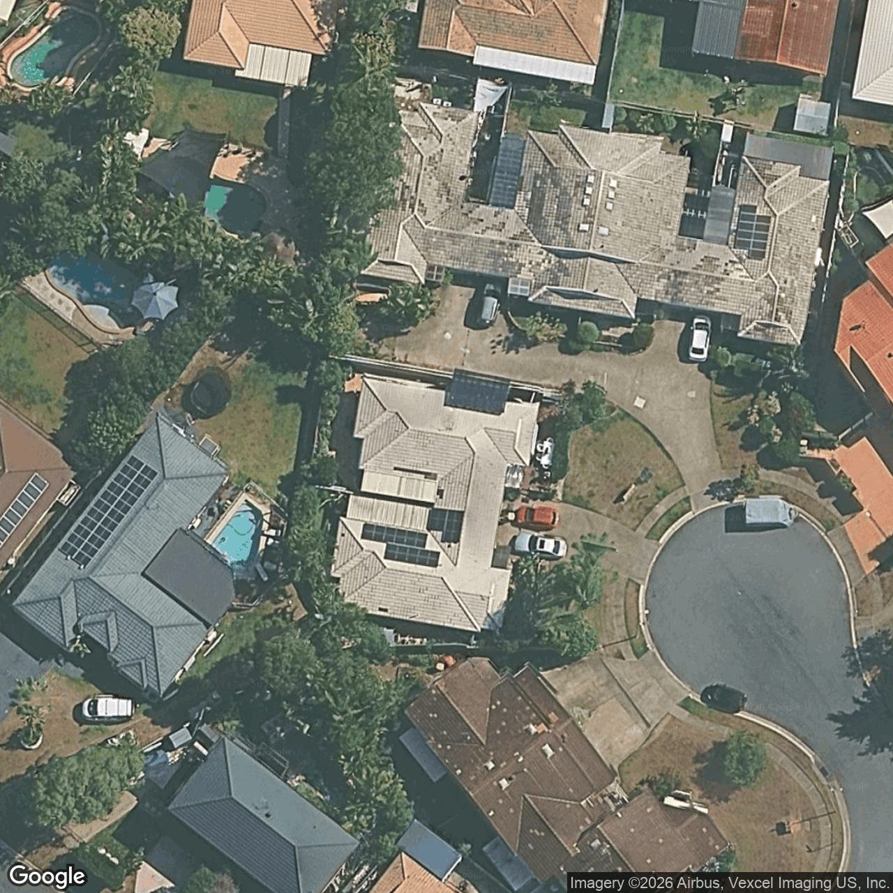Aerial view of 2/4 Teal Court