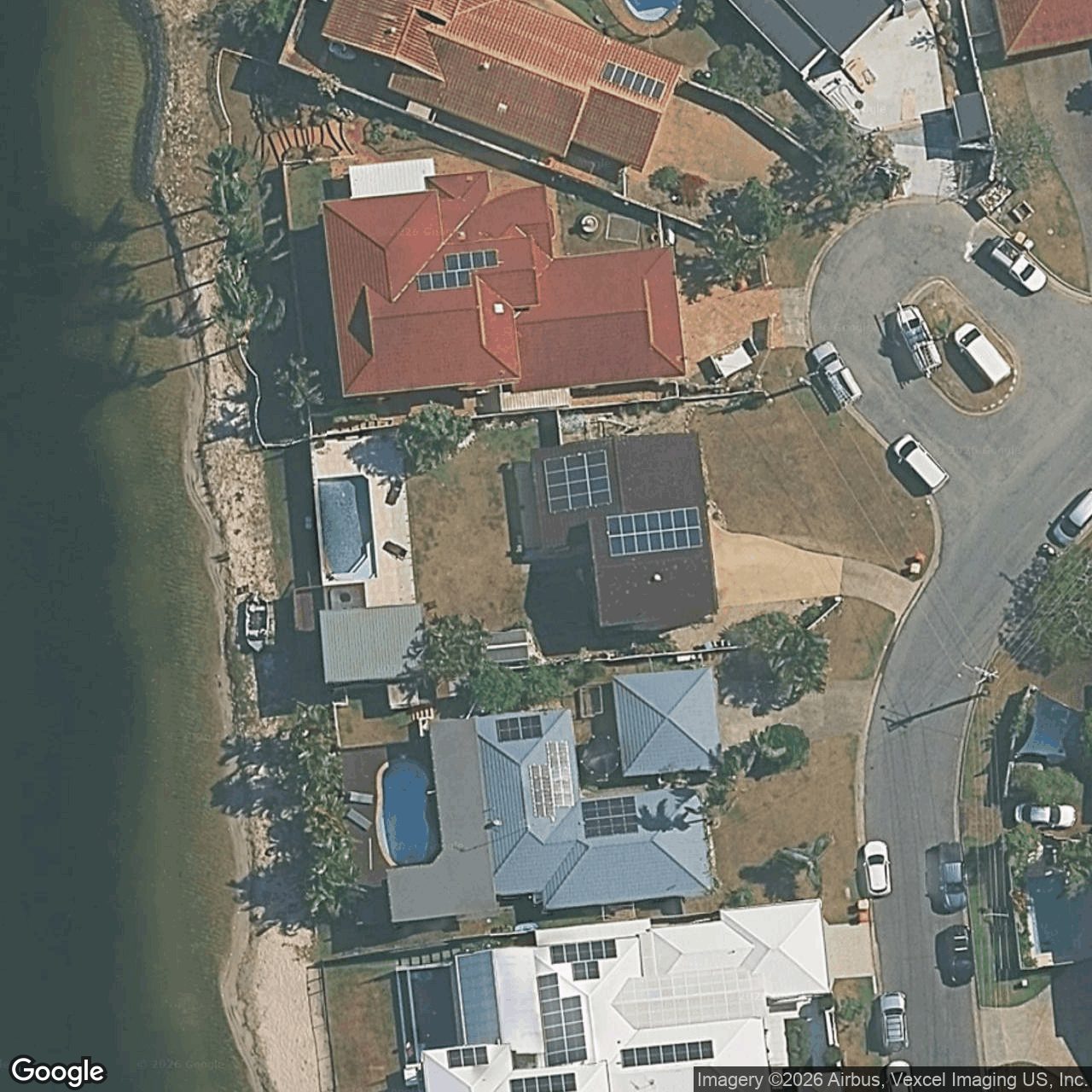 Aerial view of 41 Kingfisher Crescent, Burleigh Waters QLD 4220