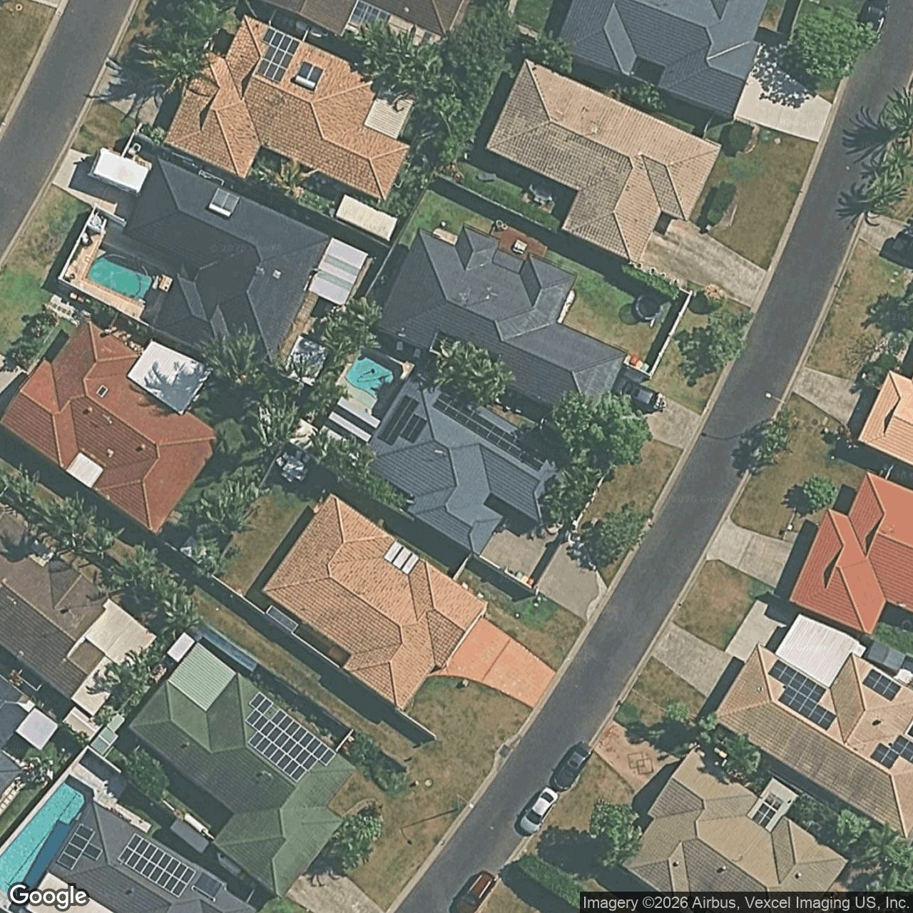 Aerial view of 20 Summerwine Street, Burleigh Waters QLD 4220
