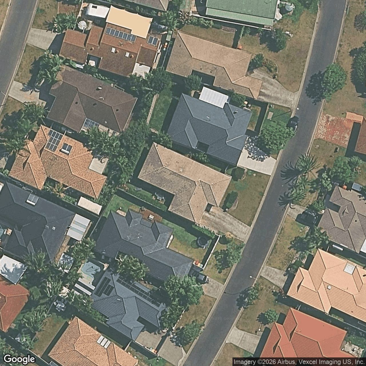 Aerial view of 24 Summerwine Street, Burleigh Waters QLD 4220