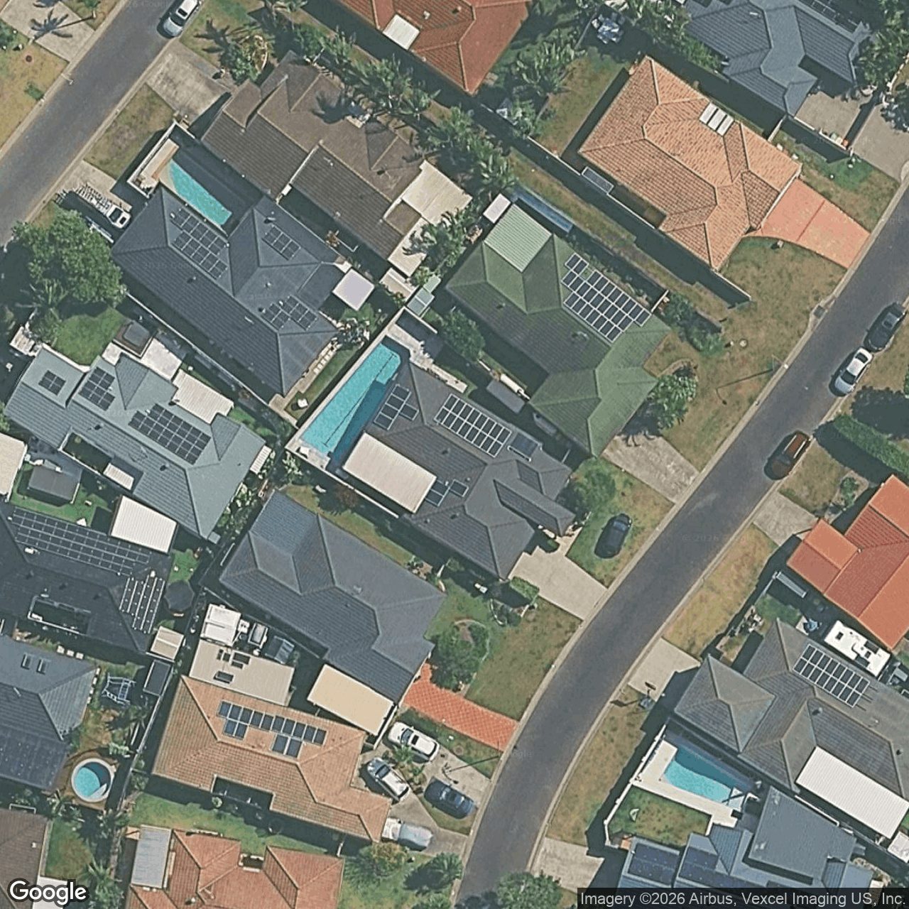 Aerial view of 14 Summerwine Street, Burleigh Waters QLD 4220