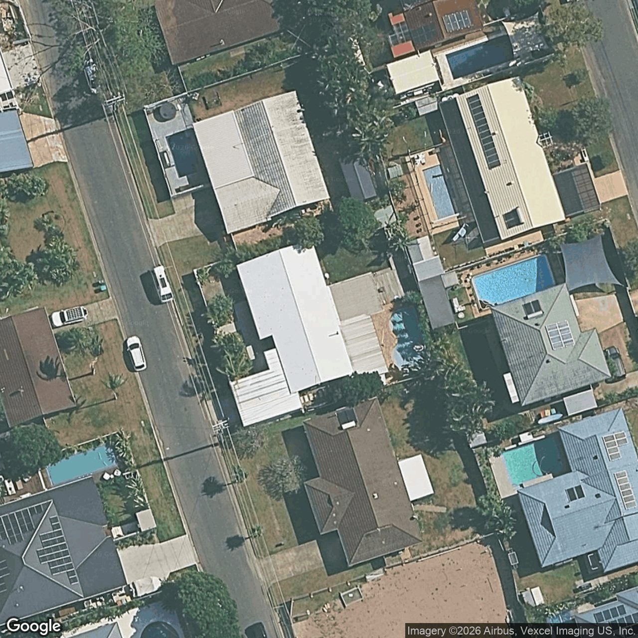 Aerial view of 19 Egret Avenue, Burleigh Waters QLD 4220
