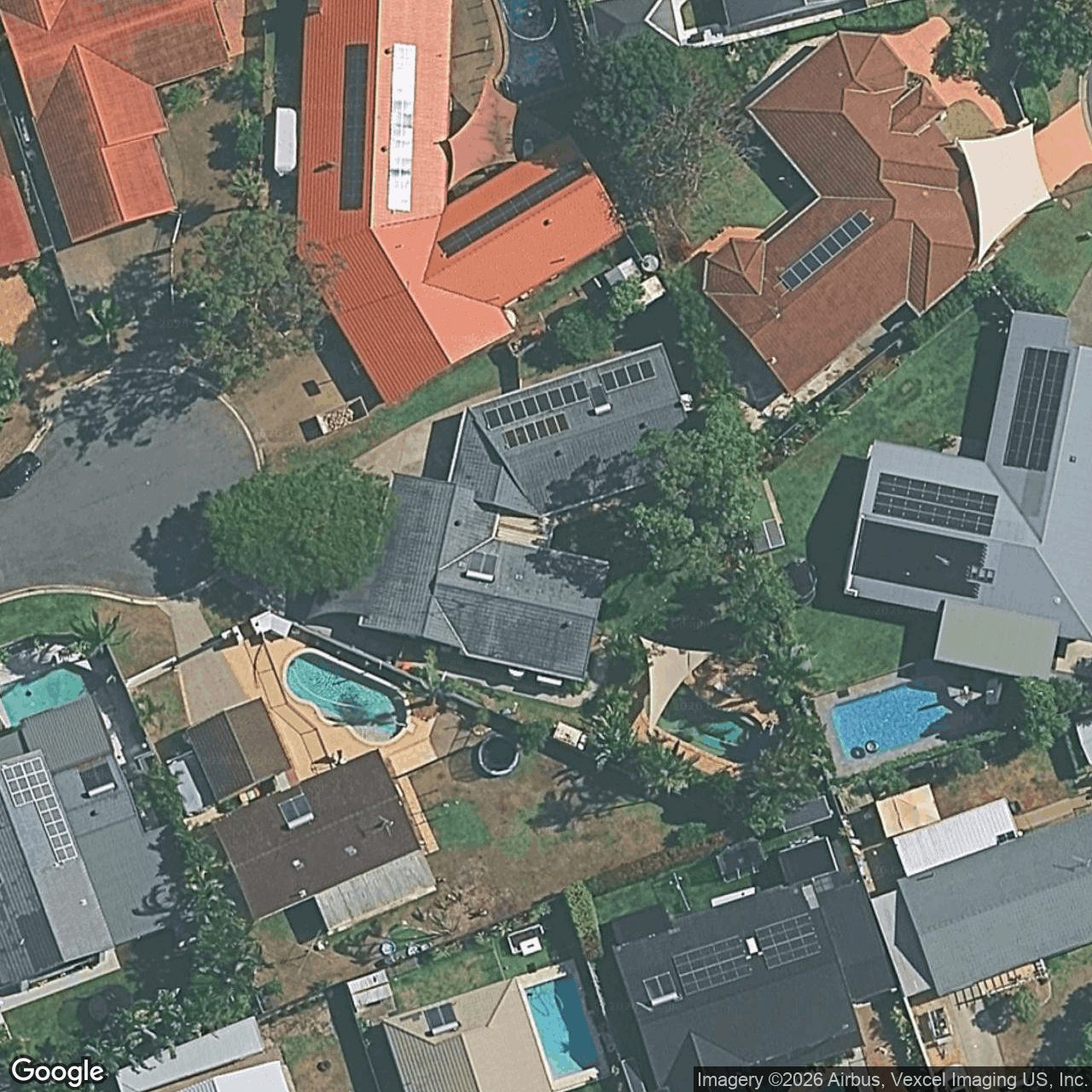 Aerial view of 19 Spoonbill Court, Burleigh Waters QLD 4220