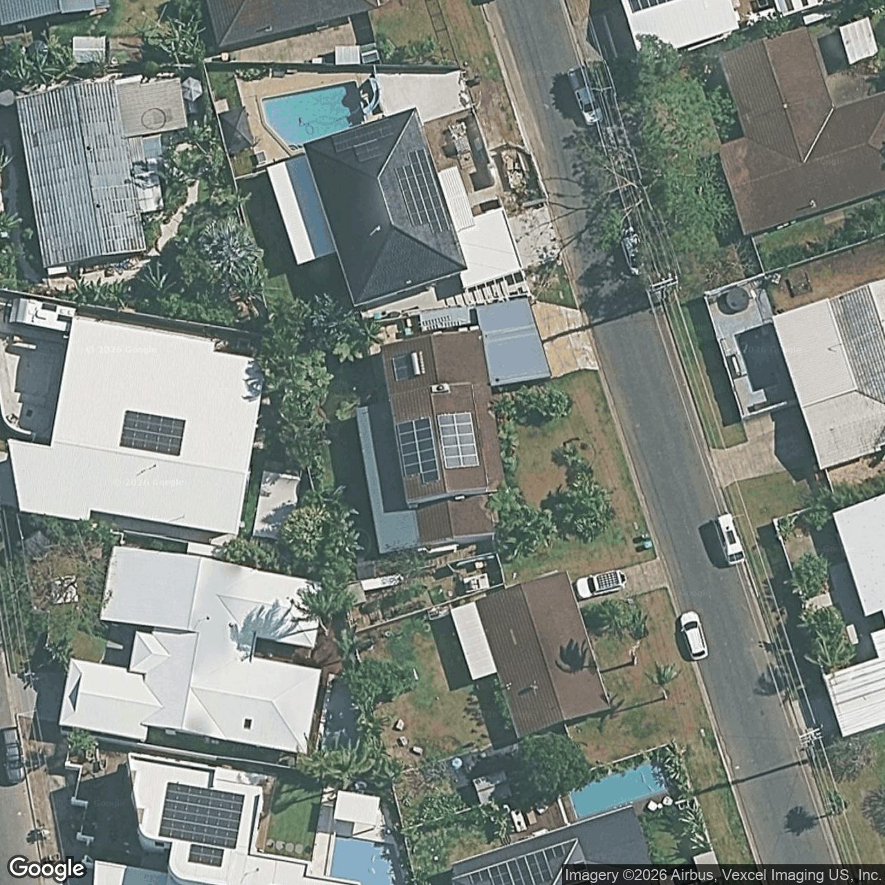 Aerial view of 20 Egret Avenue, Burleigh Waters QLD 4220