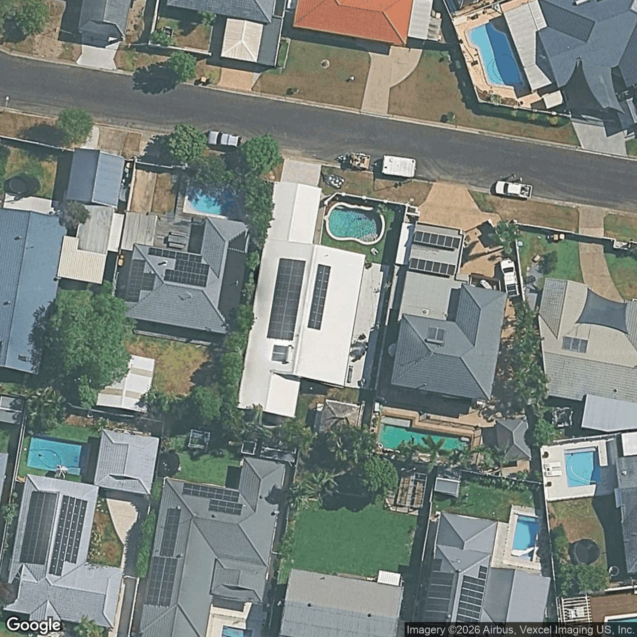 Aerial view of 6 Dotterel Drive, Burleigh Waters QLD 4220