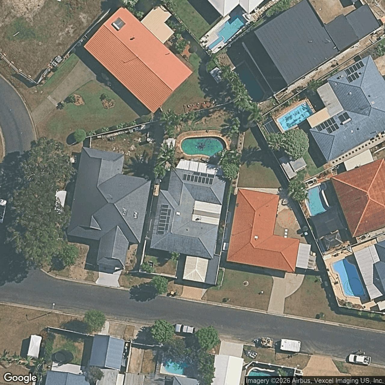 Aerial view of 5 Dotterel Drive, Burleigh Waters QLD 4220