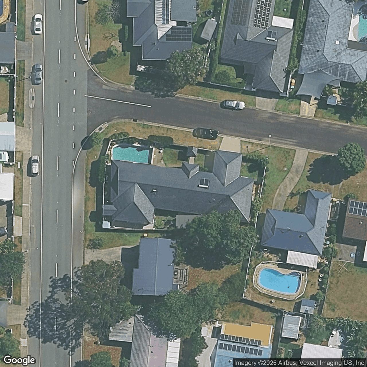 Aerial view of 30 Dotterel Drive, Burleigh Waters QLD 4220