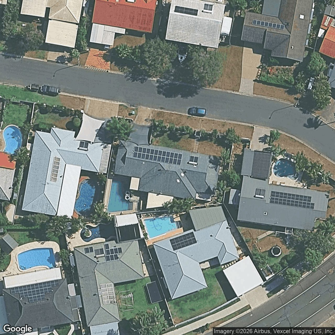 Aerial view of 4 Lorikeet Lane, Burleigh Waters QLD 4220