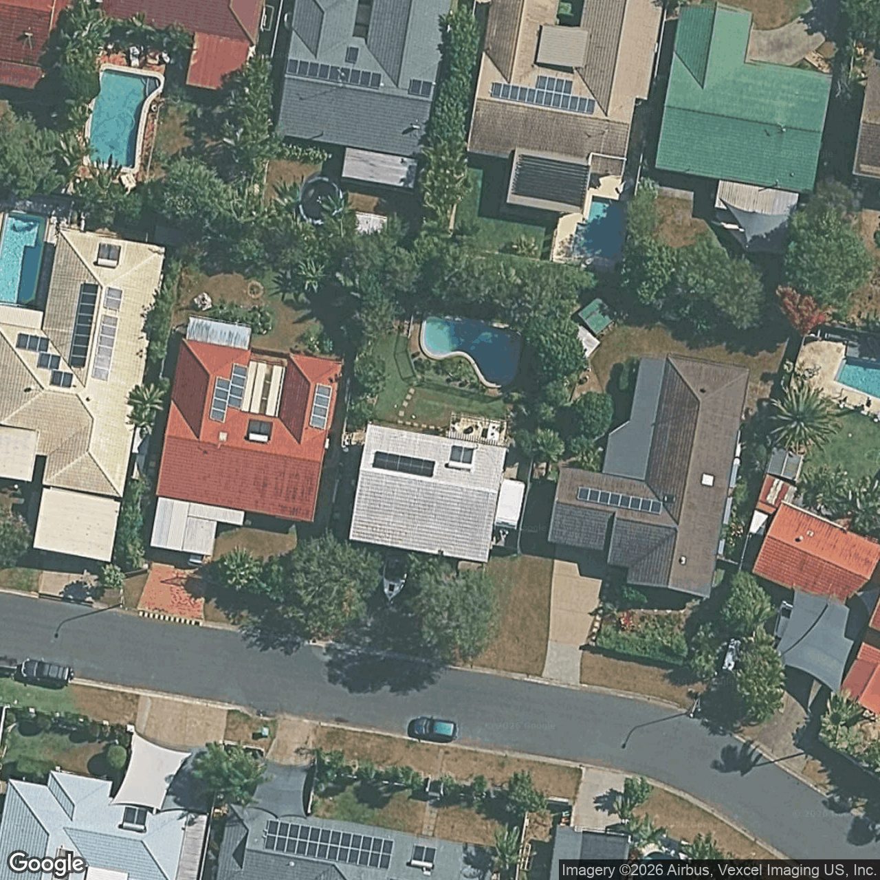 Aerial view of 5 Lorikeet Lane, Burleigh Waters QLD 4220