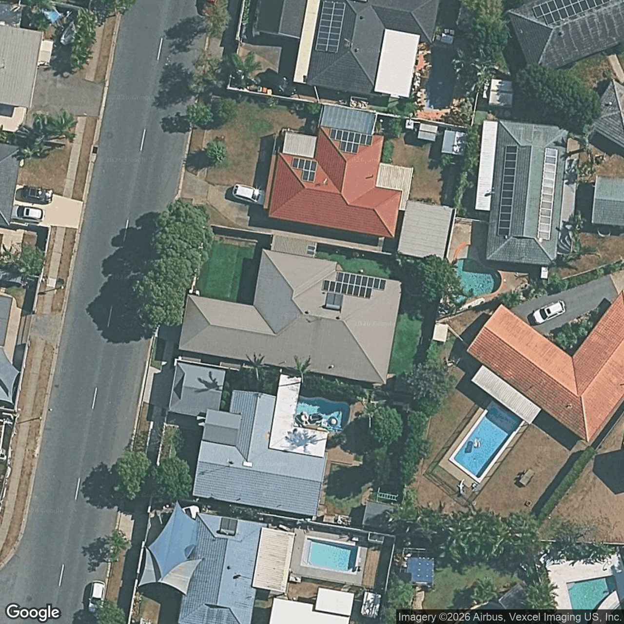 Aerial view of 10 Joan Street, Burleigh Waters QLD 4220