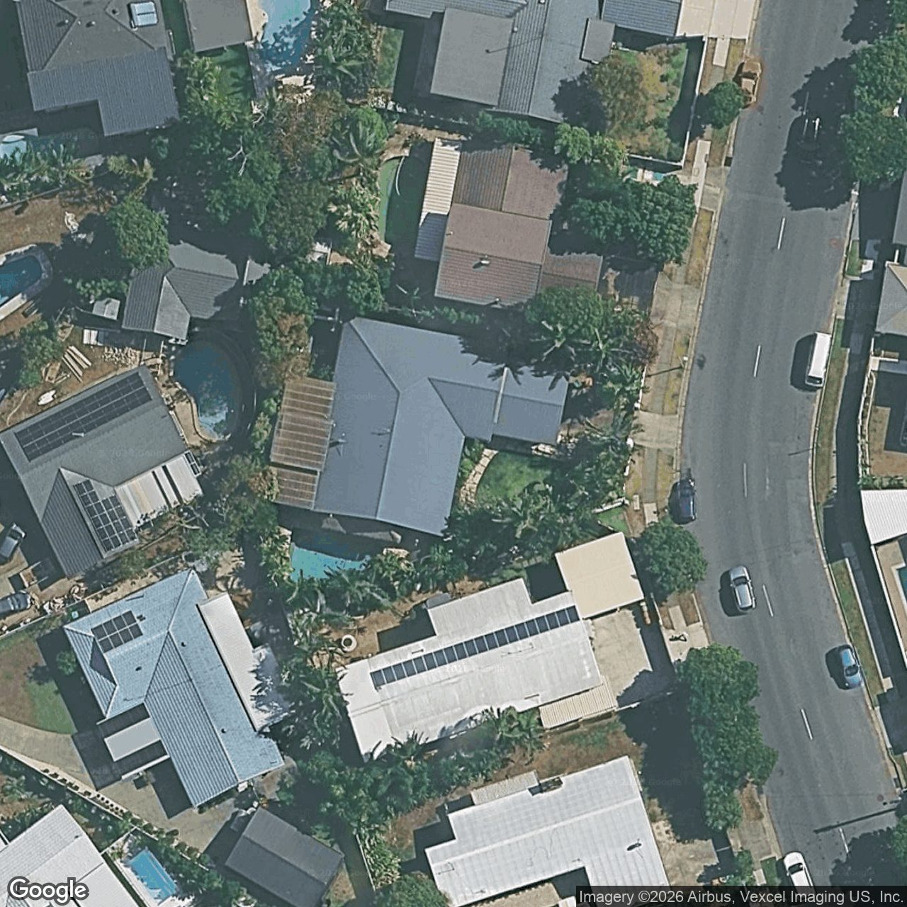 Aerial view of 19 Joan Street, Burleigh Waters QLD 4220