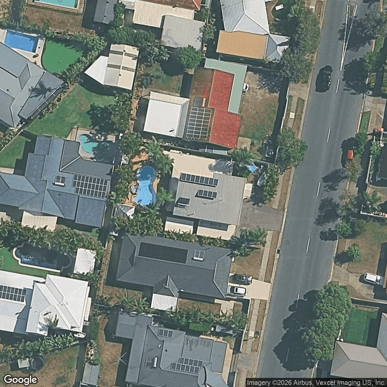 Aerial view of 5 Joan Street, Burleigh Waters QLD 4220