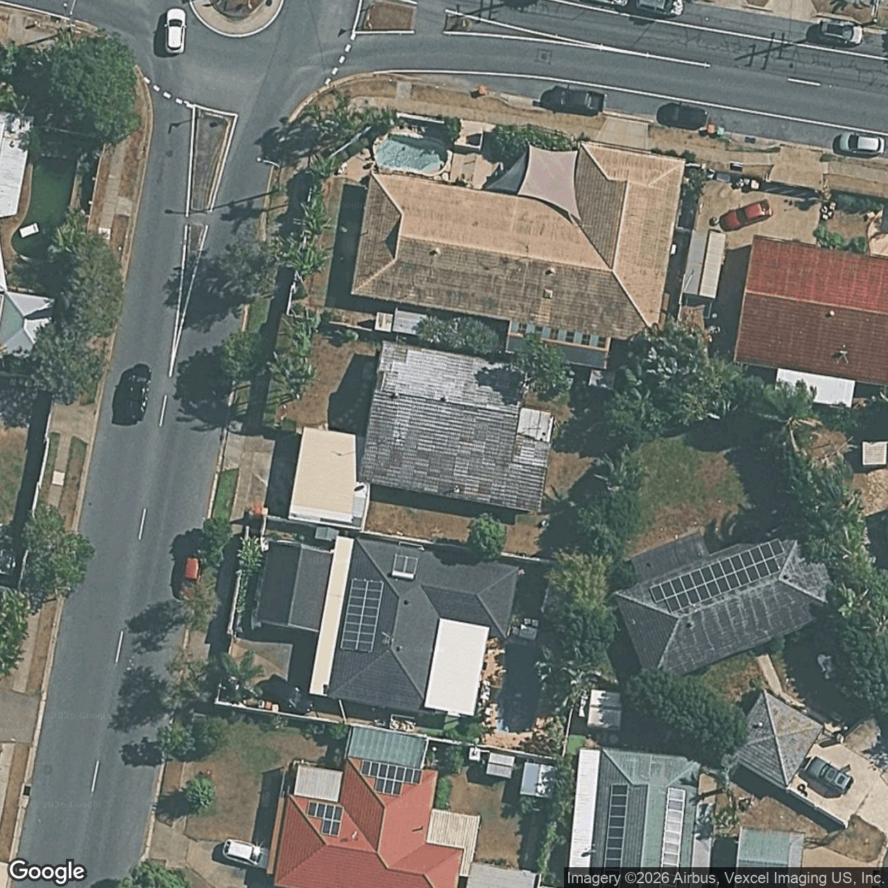 Aerial view of 4 Joan Street, Burleigh Waters QLD 4220