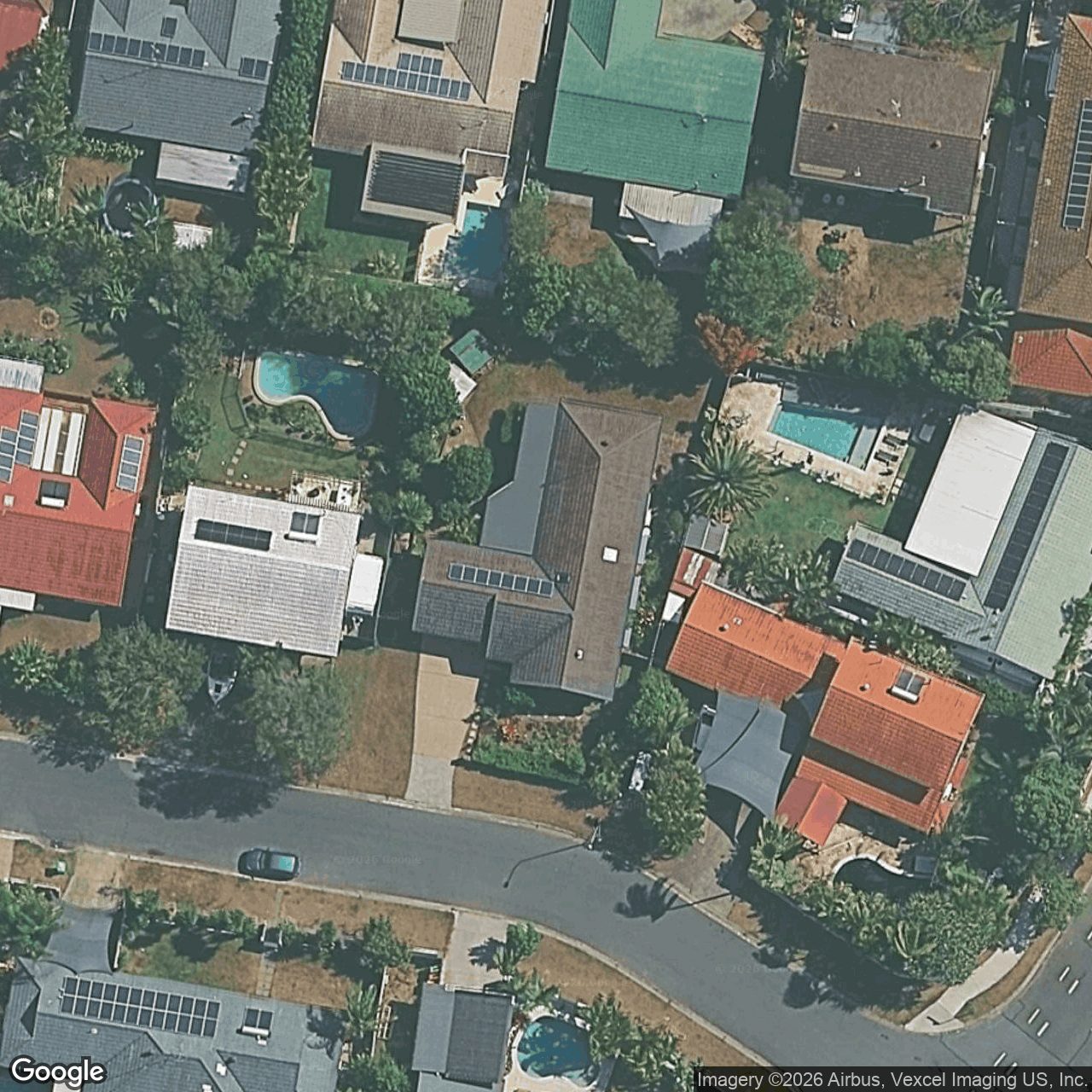 Aerial view of 3 Lorikeet Lane, Burleigh Waters QLD 4220