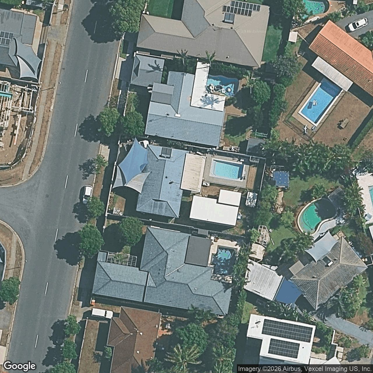 Aerial view of 14 Joan Street, Burleigh Waters QLD 4220