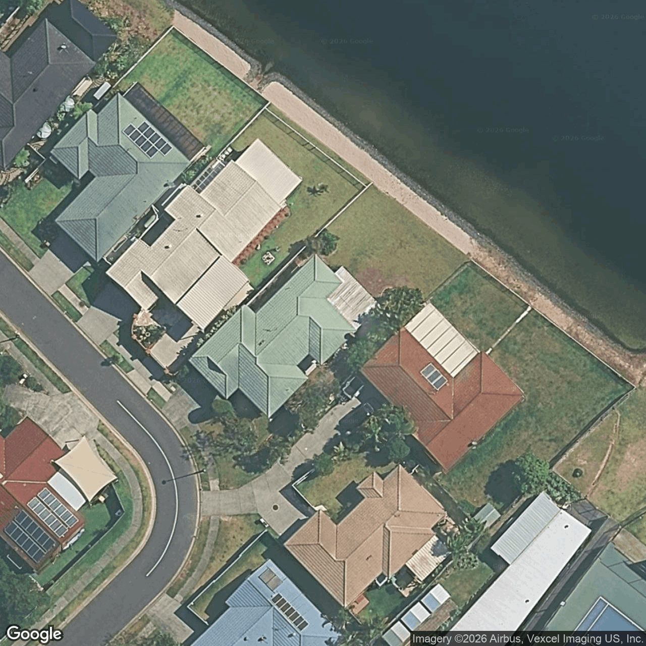 Aerial view of 44 Galeen Drive, Burleigh Waters QLD 4220