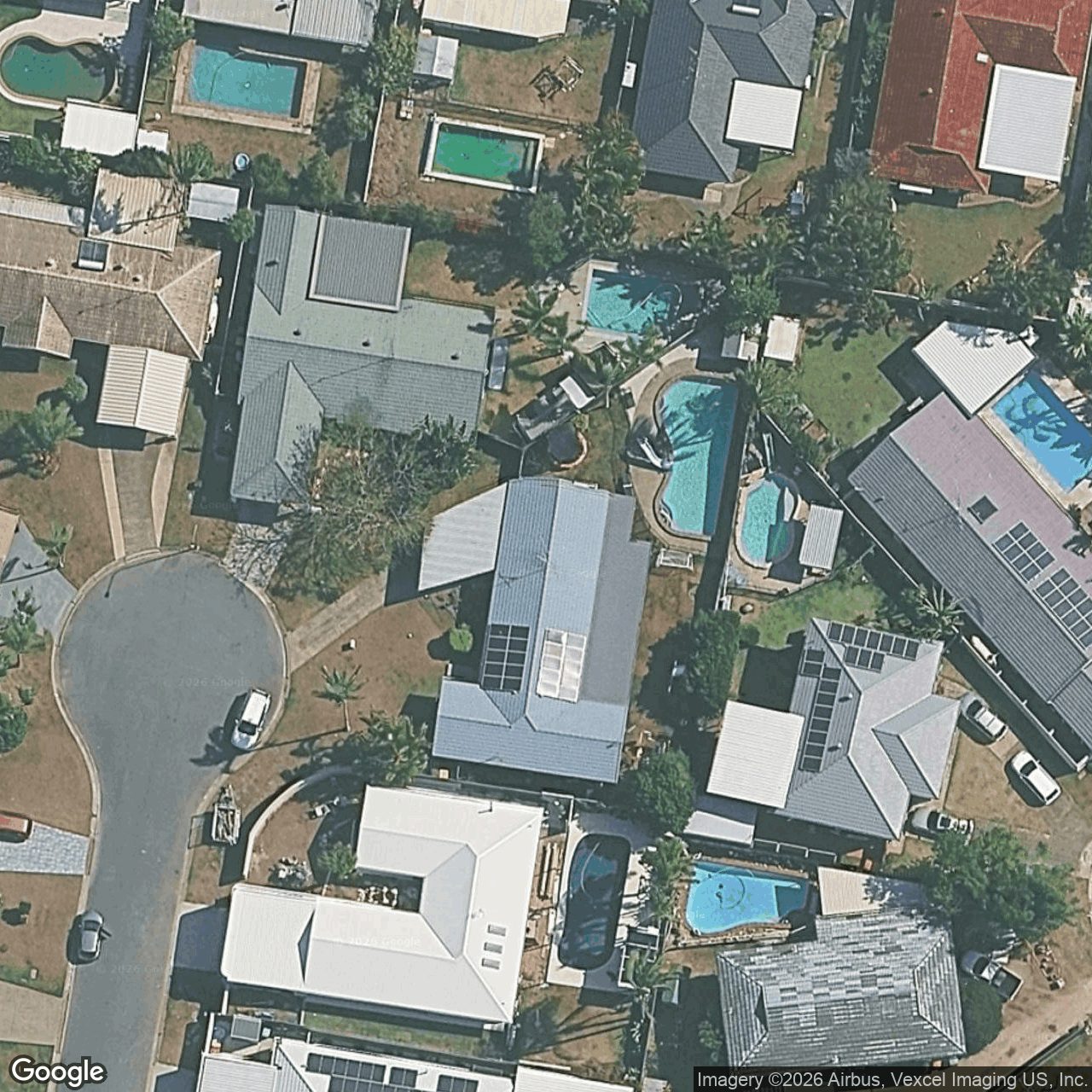 Aerial view of 7 Quail Court, Burleigh Waters QLD 4220