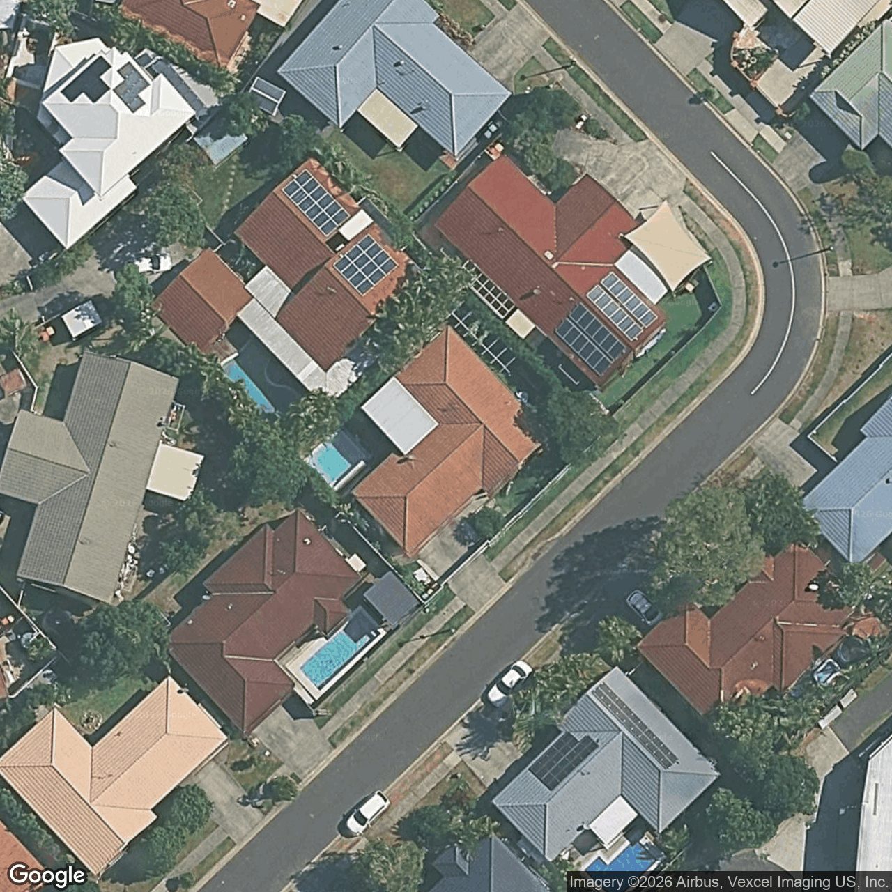 Aerial view of 35 Galeen Drive, Burleigh Waters QLD 4220