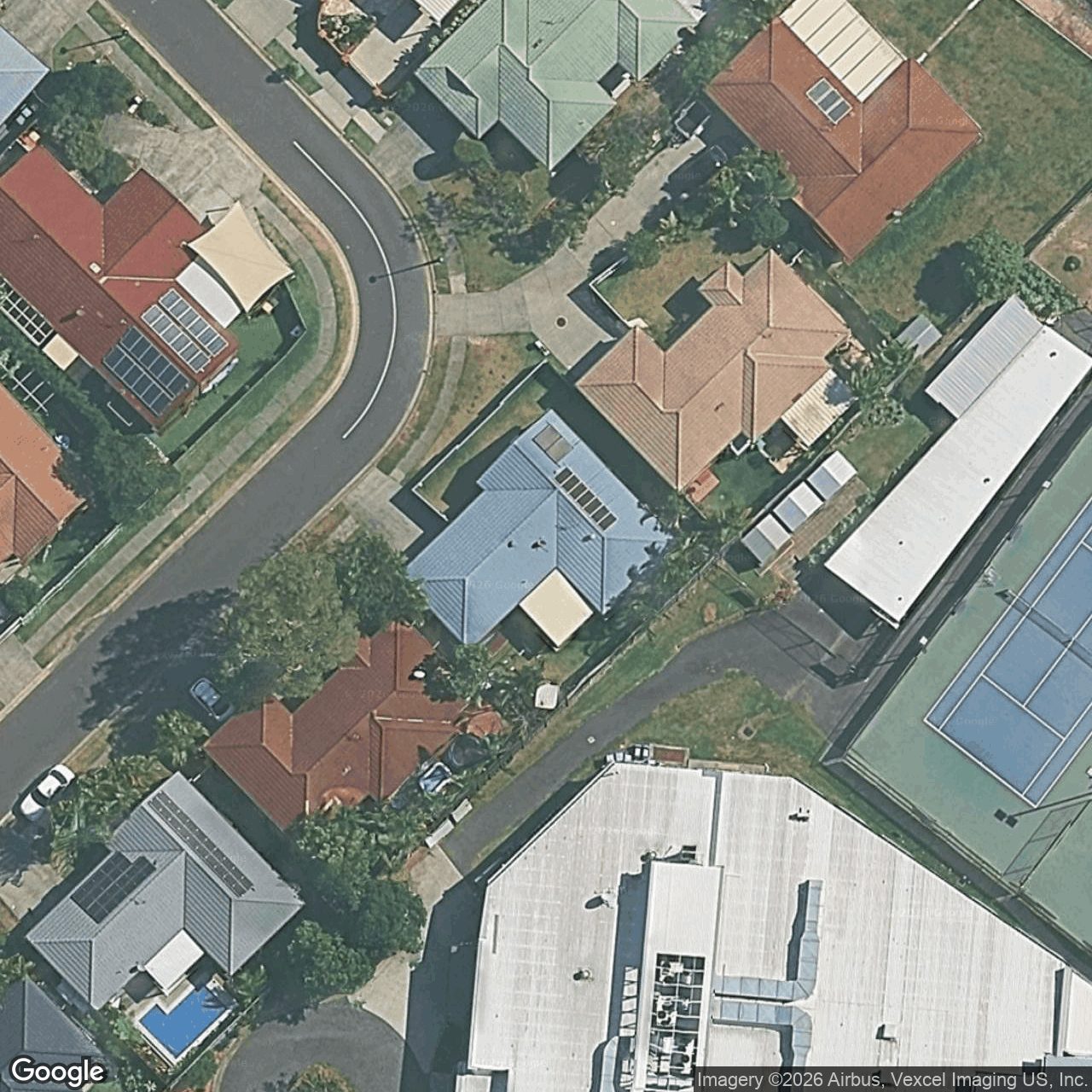 Aerial view of 38 Galeen Drive, Burleigh Waters QLD 4220