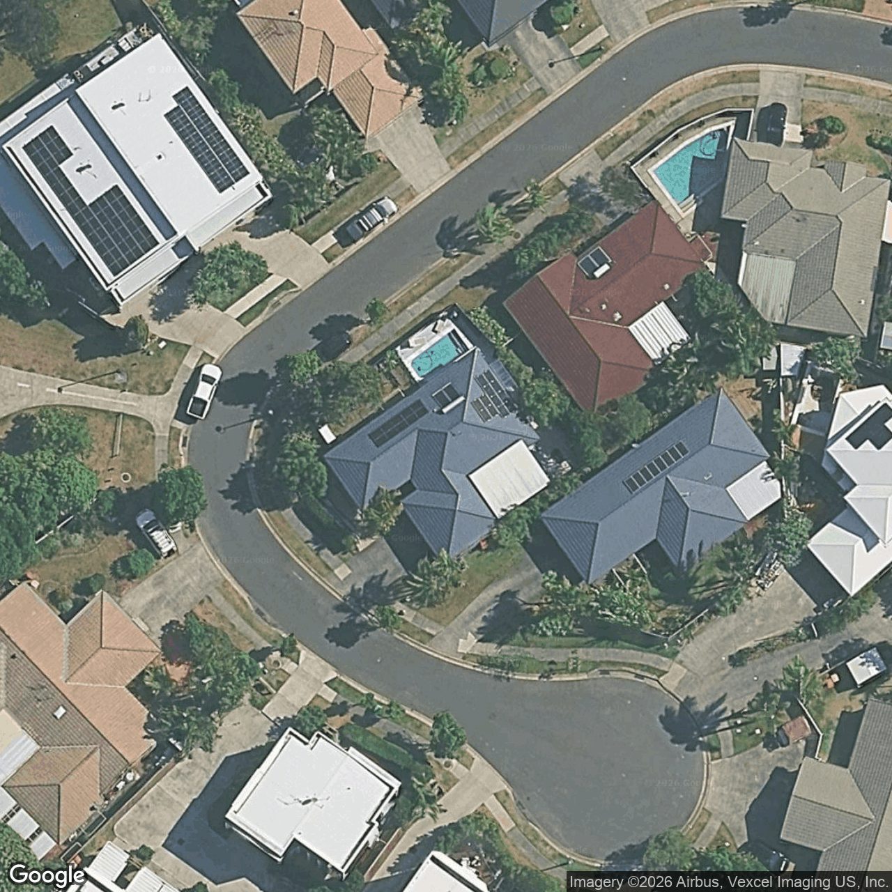 Aerial view of 47 Galeen Drive, Burleigh Waters QLD 4220