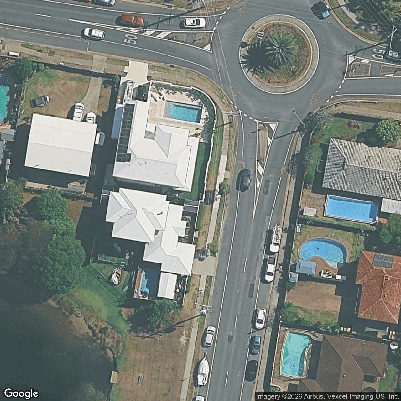 Aerial view of 38 Burleigh Street, Burleigh Waters QLD 4220
