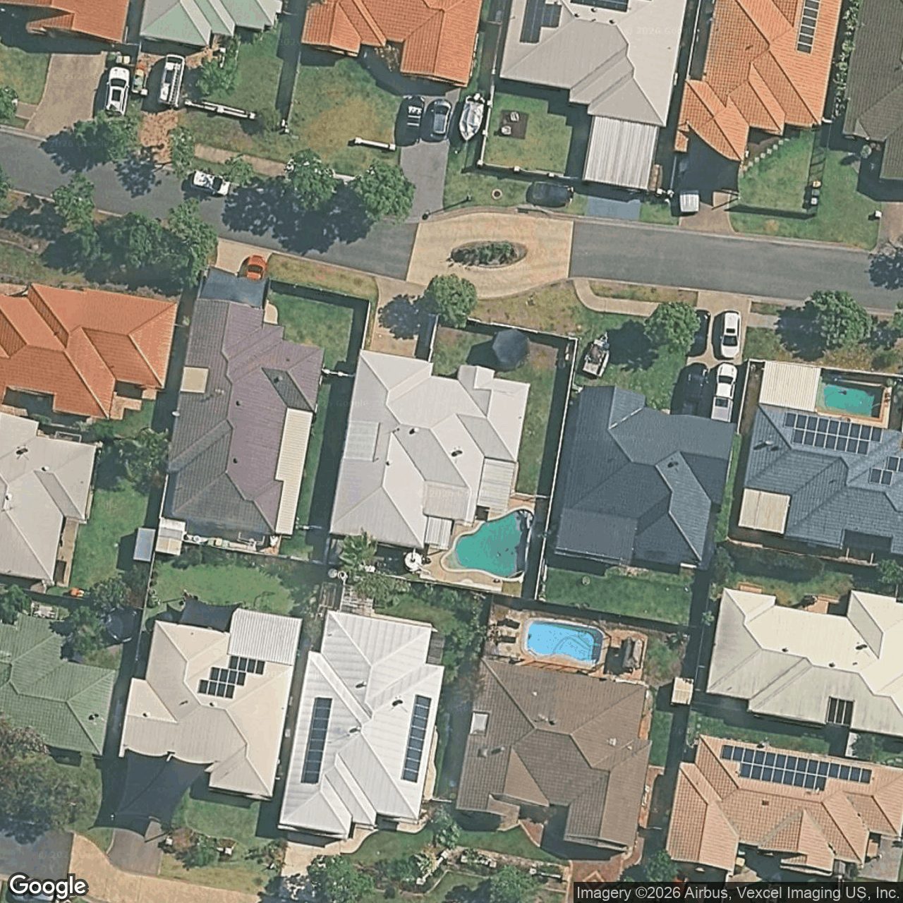 Aerial view of 34 Rainbird Close, Burleigh Waters QLD 4220