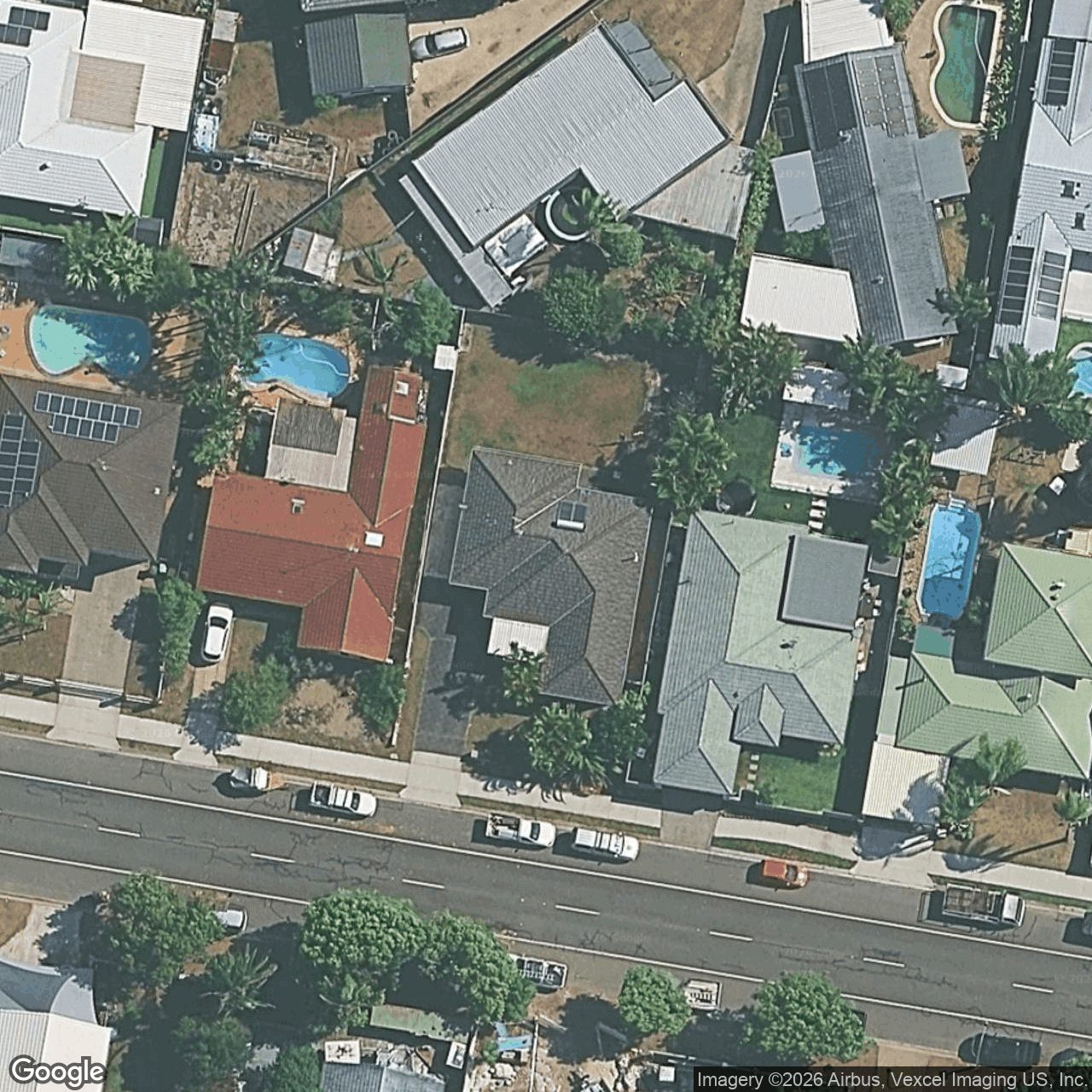 Aerial view of 27 Honeyeater Drive, Burleigh Waters QLD 4220