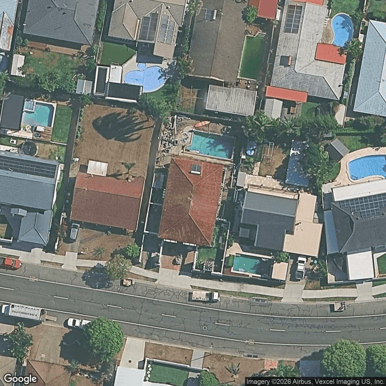 Aerial view of 17 Honeyeater Drive, Burleigh Waters QLD 4220